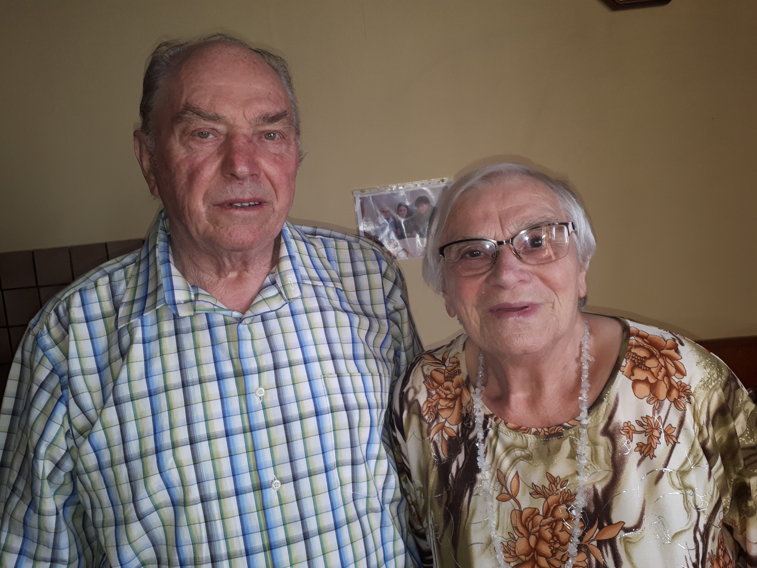 Marthe et Emile SCHNEIDER ont fêté leurs 65 ans de mariage
